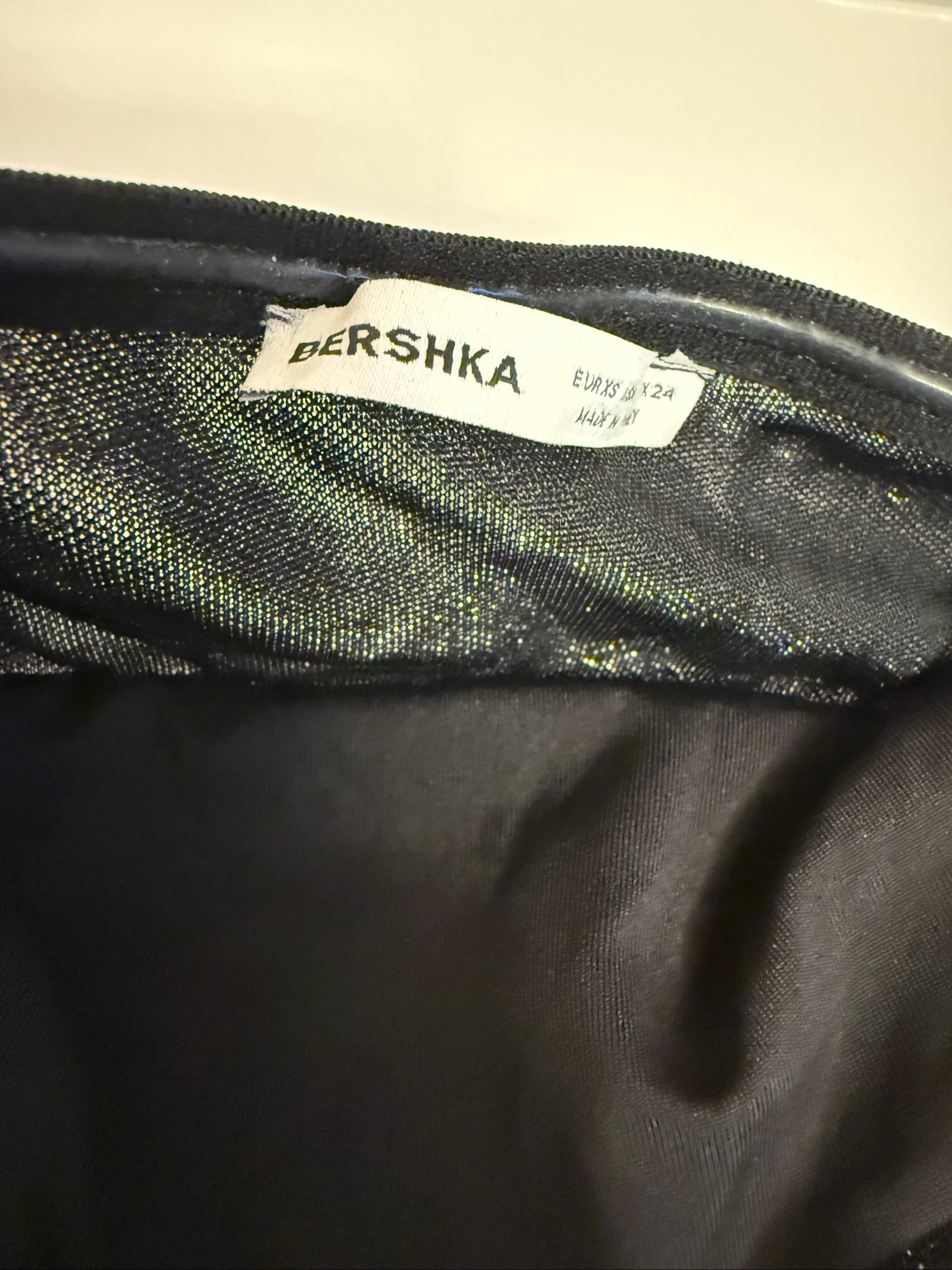 Bershka, top bandeau con lentejuelas, talla XS, nuevo sin etiqueta – photo 5